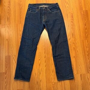 Levi's Classic Indigo Straight Jeans